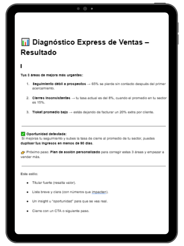 consultoría en ventas online